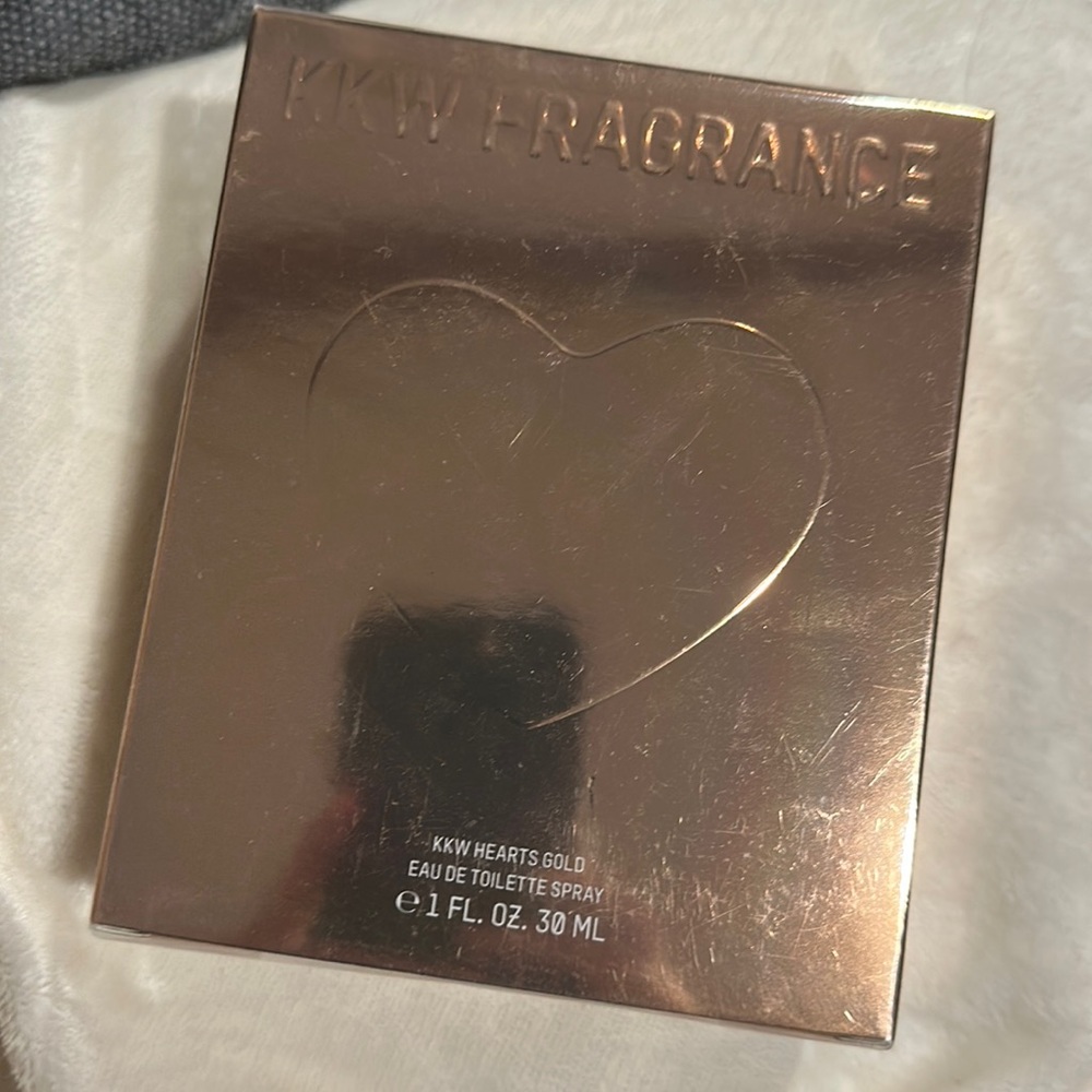 kkw fragrance hearts gold